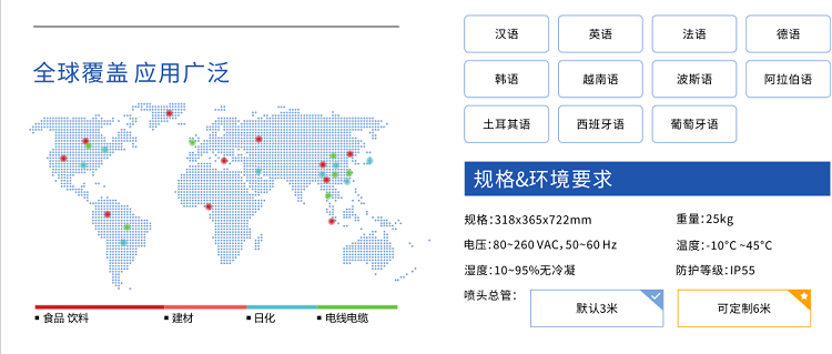 LANGDE950小字符喷码机